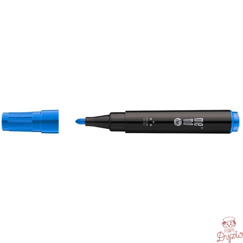 Marker permanentny M200 końcówka okrągła 3mm niebieski MM200-03 MEMOBE