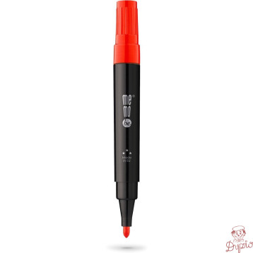 Marker permanentny M200 końcówka okrągła 3mm czerwony MM200-05 MEMOBE