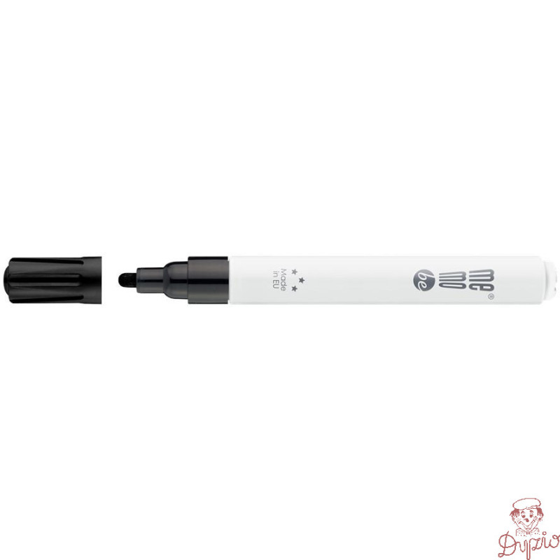 Marker olejowy MM301 końcówka okrągła 2-4mm czarny MM301-02 MEMOBE