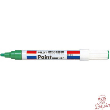 Marker olejowy PILOT grubość M zielony PISC-PMG