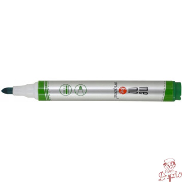Marker suchościeralny zielony MEMOBE okrągła końcówka MM004-04