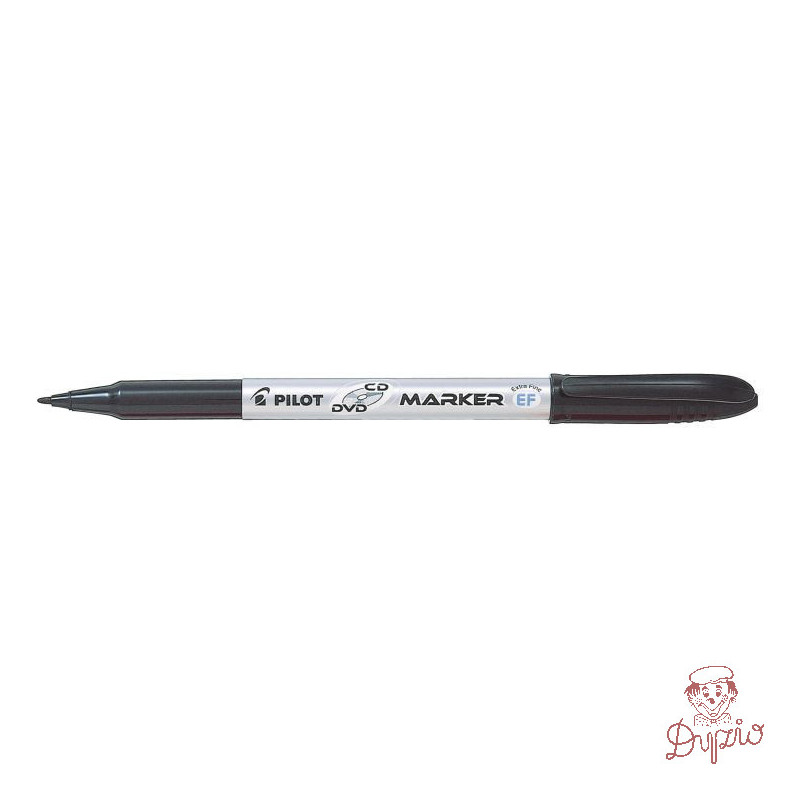 Marker BG do opisywania CD/DVD czarny SCA-EFCD-B-BG PILOT
