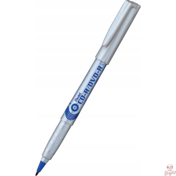 Marker do płyt CD NMS51 PENTEL niebieski końcówka 0.8mm