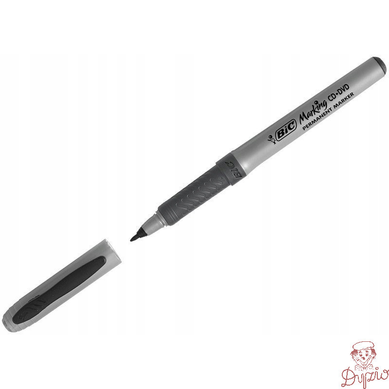 Marker do płyt CD BIC Grip czarny 8290801