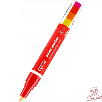 Marker olejowy GR-25 czerwony GRAND