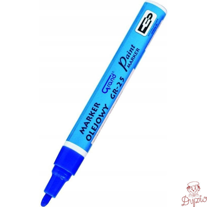 Marker olejowy GR-25 niebieski GRAND