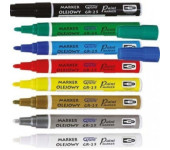 Marker olejowy GR-25 żółty GRAND