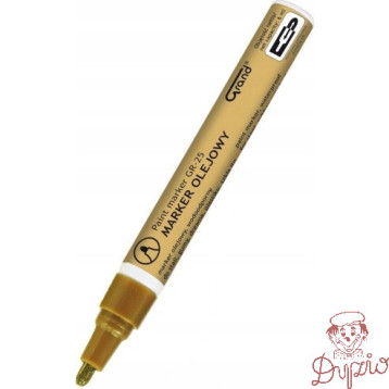 Marker olejowy GR-25 złoty GRAND