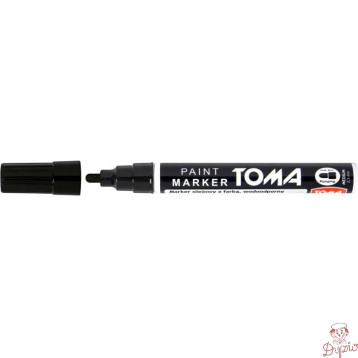 Marker olejowy TO-440 grubość 2.5mm czarny TOMA