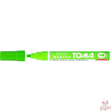 Marker olejowy TO-440 grubość 2.5mm jasnozielony TOMA