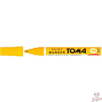 Marker olejowy grubość 2.5mm żołty TO-440 TOMA