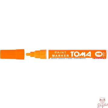 Marker olejowy grubość 2.5mm pomarańczowy TO-440 TOMA
