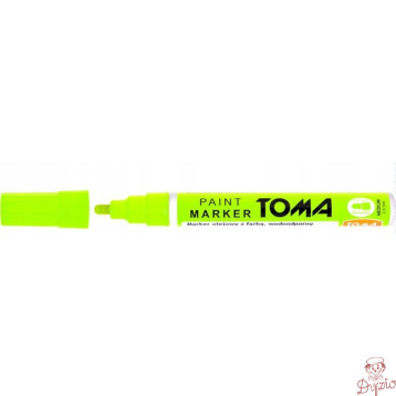 Marker olejowy TO-440 grubość 2.5mm zielony neon TOMA