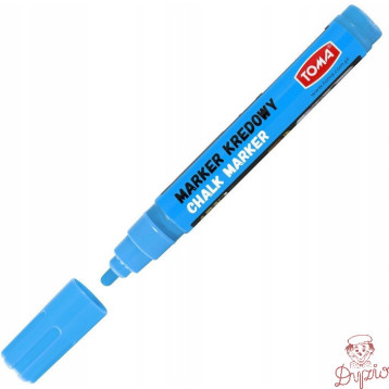 Marker kredowy końcówka 4.5mm niebieski TO-292 12 TOMA