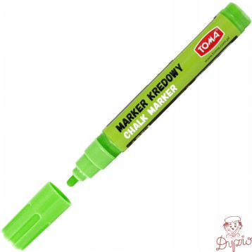 Marker kredowy końcówka 4.5mm zielony TO-292 42 TOMA