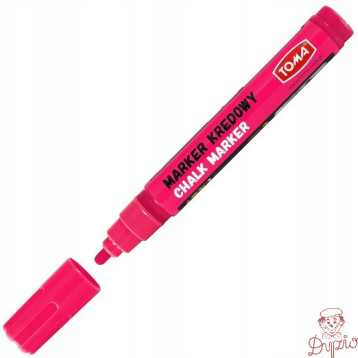 Marker kredowy końcówka 4.5mm różowy TO-292 82 TOMA