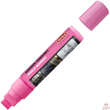 Markery kredowe końcówka 15x8mm różowe TO-290 82 TOMA