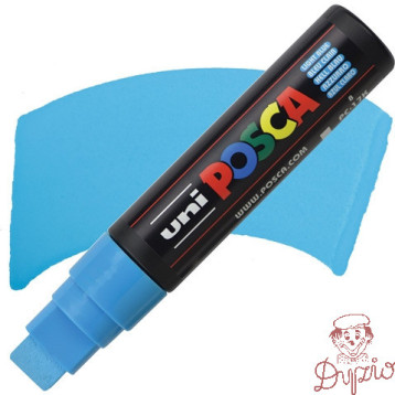 Marker z farbą plakatową Posca PC-17K, jasno niebieski, Uni