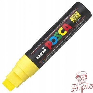 Marker z farbą plakatową UNI Posca PC-17K, żółty