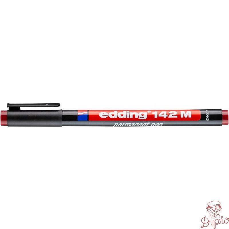 Marker niezmywalny do folii 1mm czerwony 142M/002/CZ ED EDDING