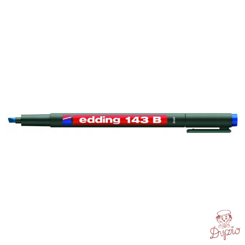 Marker niezmywalny do folii 1-3mm niebieski 143B/003/N ED EDDING