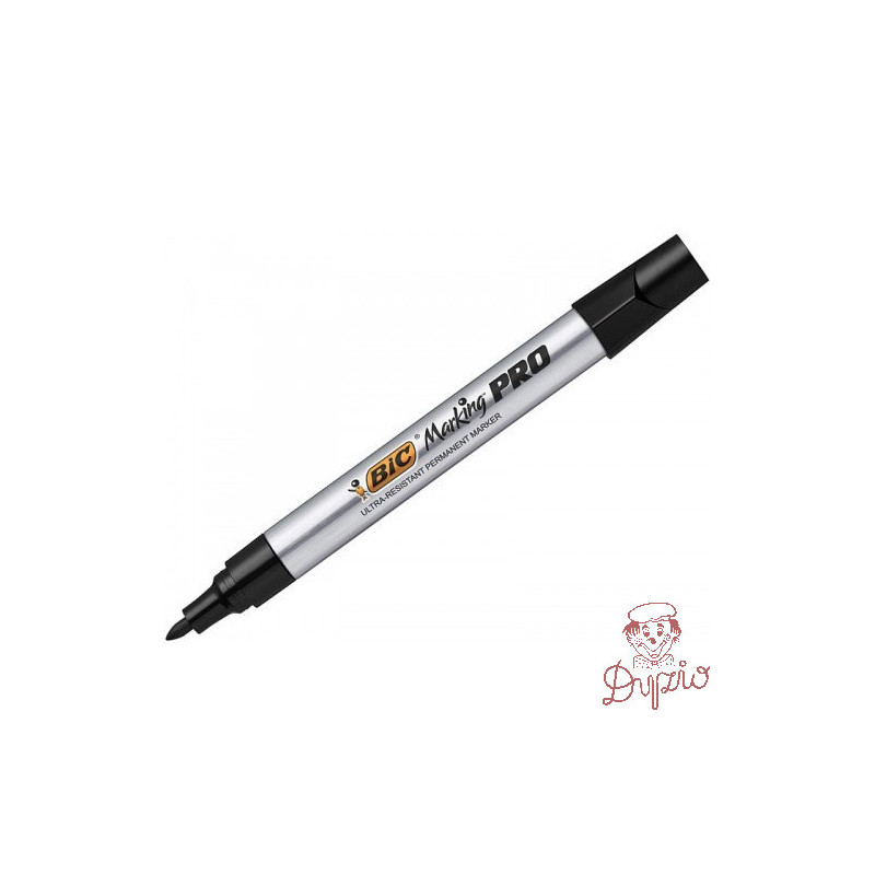 Marker permanentny PRO czarny okrągła końcówka 964800 BIC