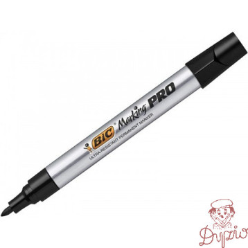 Marker permanentny PRO czarny okrągła końcówka 964800 BIC