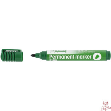 Marker permanentny 2160 zielony okrągła końcówka 101114 D.RECT