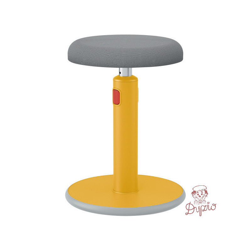 Ergonomiczny stołek Leitz Ergo Cosy żółty 65180019
