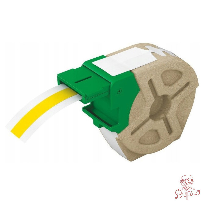 Kaseta z samoprzylepną poliestrową taśmą 12mm żółta 10m 7015-00-15 LEITZ ICON