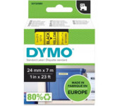 Taśma czarny nadruk na żółtym 24mm x 7m DYMO S0720980