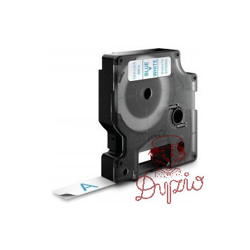 Taśma niebieski nadruk na białym 9mm x 7m DYMO S0720690