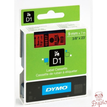 Taśma 9mm/7m czarny /czerwony 40917 DYMO S0720720