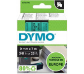 Taśma czarny nadruk na zielonym 9mm x 7m DYMO S0720740