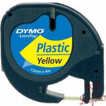 Taśma LETRATAG żółta 59423 12x4m S0721620 DYMO