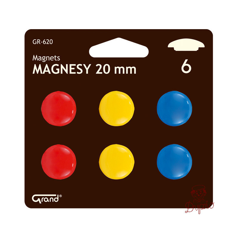 Magnesy CM-20mm blister GR-620 130-1549 GRAND