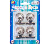 Magnesy z klipsem 4 szt, PH-5113 ALIGA