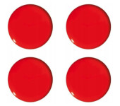 Magnesy do tablic czerwone 40mm (4szt.) GM402-C4 TETIS