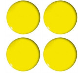 Magnesy do tablic żółte wypukłe 40mm (4szt.) GM303-PY4 TETIS