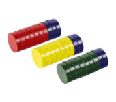 Magnesy kolorowe FANDY 20mm 28szt. 171711 130-1910