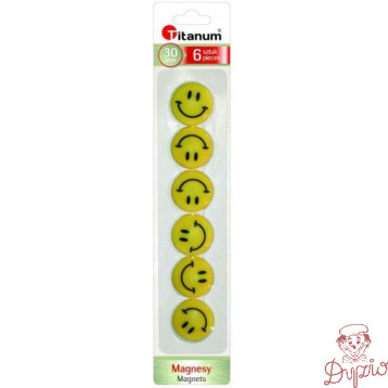 Magnesy do tablic 30mm/6 FUN 220306 TITANUM
