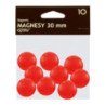 Magnesy 30mm GRAND czerwone (10szt.) 130-1695 GRAND