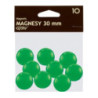 Magnesy 30mm GRAND zielone (10szt.) 130-1697 GRAND