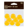 Magnesy 30mm żółte (10szt.) 130-1698 GRAND