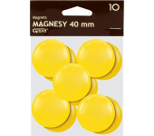 Magnesy 40mm żółte (10szt.) 130-1704 GRAND