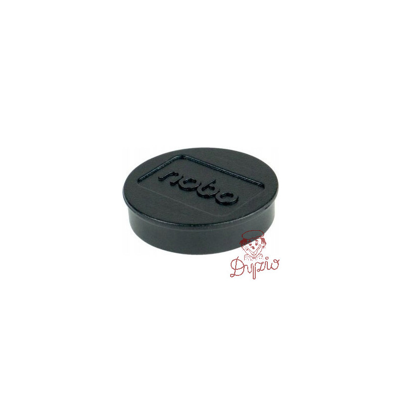 Magnesy do tablic 32mm,czarne (10szt.) 1915298 NOBO