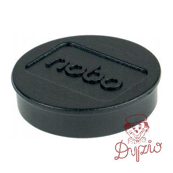 Magnesy do tablic 32mm,czarne (10szt.) 1915298 NOBO