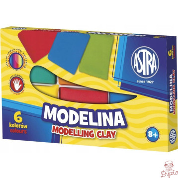 Modelina termoutwardzalna zestaw 6 kolorów 83911901 ASTRA