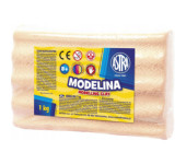 Modelina termoutwardzalna 1kg cielista beżowa 304111001 ASTRA