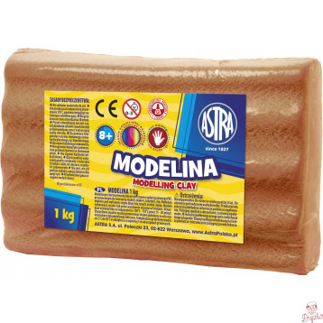 Modelina termoutwardzalna 1kg brązowa 304111002 ASTRA